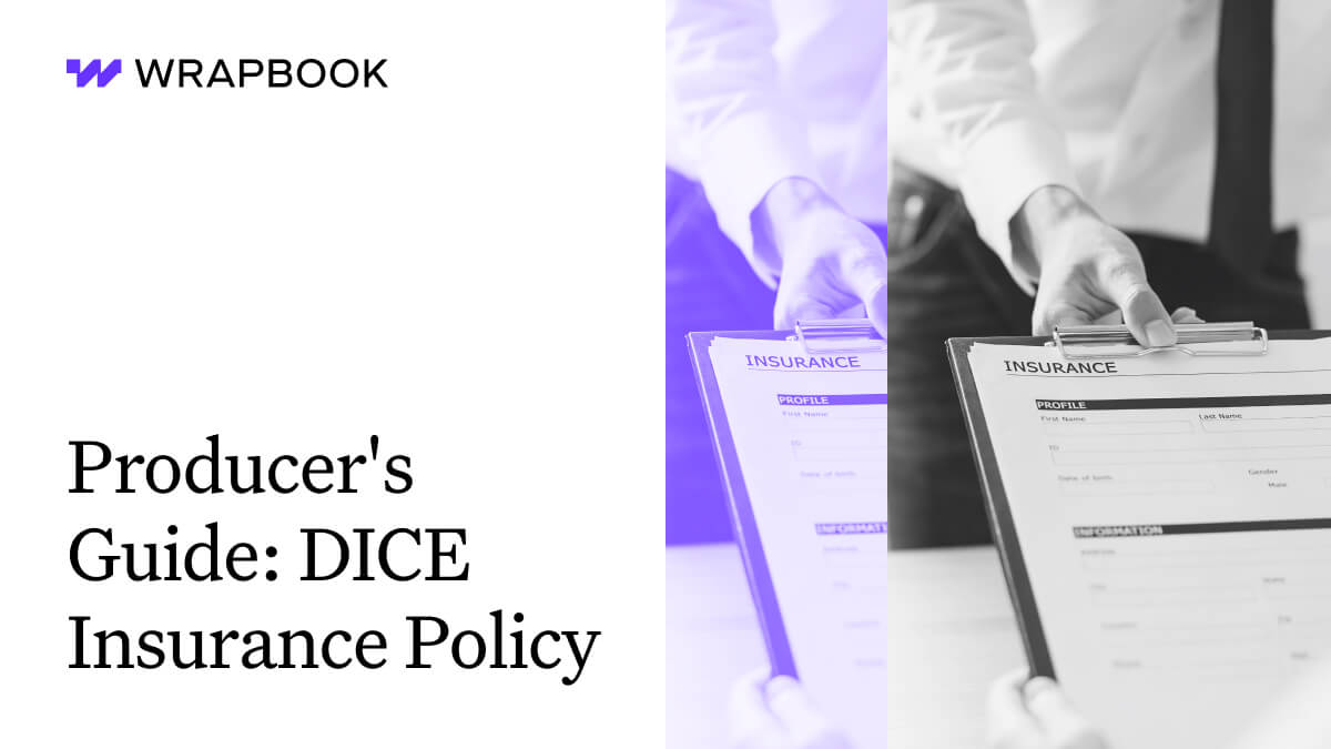 Producer's Guide DICE Insurance Policy Wrapbook